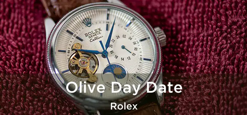  Olive Day Date Rolex